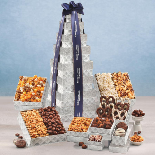 Silver Delights Giant Party Tower Silver Delights Giant Party Tower