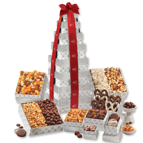 Silver Delights Giant Party Tower Silver Delights Giant Party Tower
