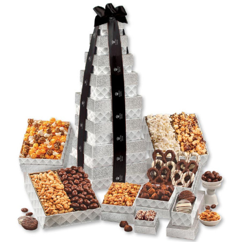 Silver Delights Giant Party Tower Silver Delights Giant Party Tower