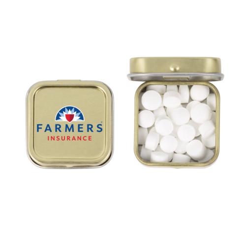 Square Mint Tin Square Mint Tin
