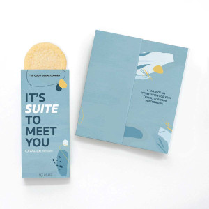 Full-Color Custom Sweeter Cards with Sugar Cookies Full-Color Custom Sweeter Cards with Sugar Cookies
