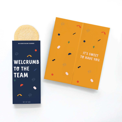 Full-Color Custom Sweeter Cards with Sugar Cookies Full-Color Custom Sweeter Cards with Sugar Cookies