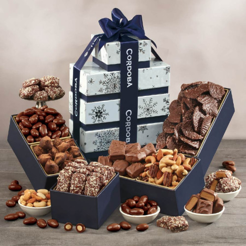 Sweet & Savory Treats Tower