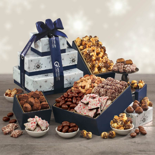 Sweet Snowflake Surprise Tower