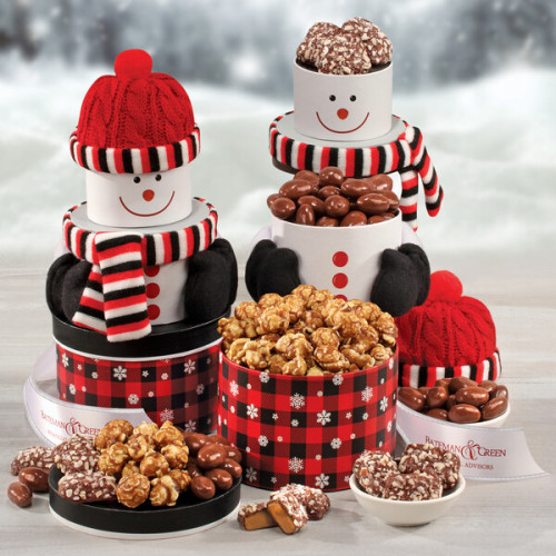 Sweet Snowman Tower