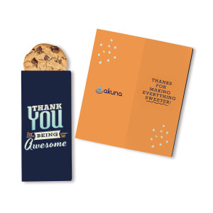Full-Color Custom Sweeter Cards with Chocolate Chip Cookies Full-Color Custom Sweeter Cards with Chocolate Chip Cookies