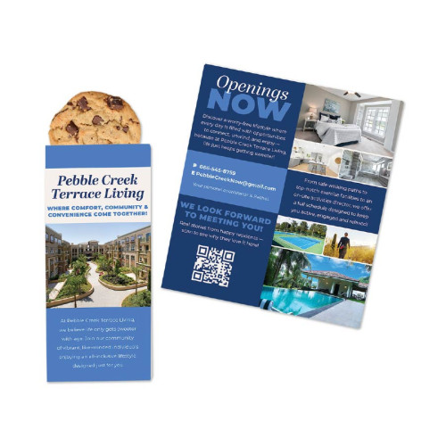 Full-Color Custom Sweeter Cards with Chocolate Chip Cookies