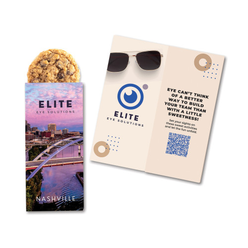 Full-Color Custom Sweeter Cards with Oatmeal Raisin Cookies