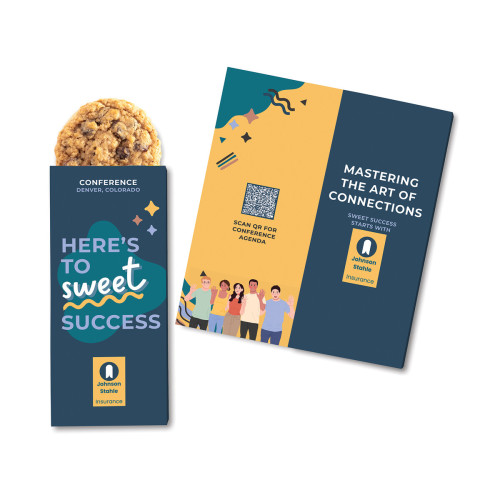Full-Color Custom Sweeter Cards with Oatmeal Raisin Cookies