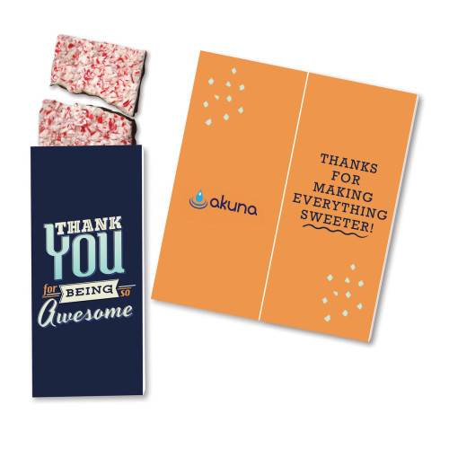 Full-Color Custom Sweeter Cards with Peppermint Bark Full-Color Custom Sweeter Cards with Peppermint Bark