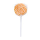 Swirl Lollipop with Round Label Swirl Lollipop with Round Label