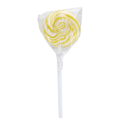 Swirl Lollipop with Round Label Swirl Lollipop with Round Label