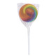 Swirl Lollipop with Round Label Swirl Lollipop with Round Label