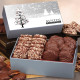 Toffee & Pecan Clusters in Holiday Gift Box Toffee & Pecan Clusters in Holiday Gift Box