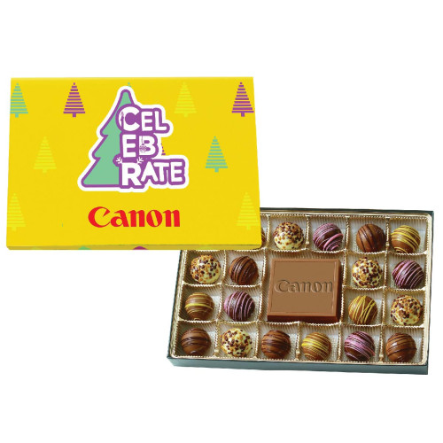 Truffle Gift Box with 20 Chocolate Truffles Truffle Gift Box with 20 Chocolate Truffles