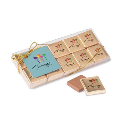 Twenty Piece Chocolate Foiled Square Box