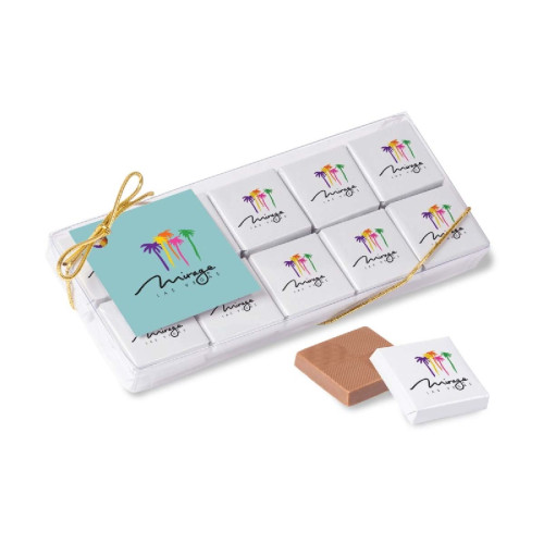 Twenty Piece Chocolate Foiled Square Box