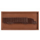 Two Tone 3 oz Chocolate Bar Two Tone 3 oz Chocolate Bar