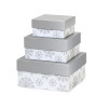 Silver White Snowflake 
