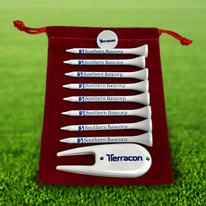 Custom Golf Tee Velveteen Pouch - 811
