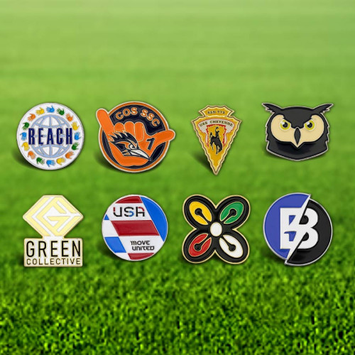 Custom Die Struck Golf Ball Marker (1")