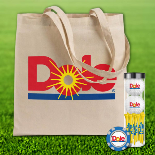 Custom Golf Swag Bag with Poker Chip w/ Removable Ball Marker