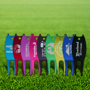 Engraved Aluminum Divot Tool