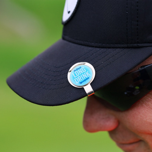 Golf Hat Clip with Custom Ball Marker (3/4") Golf Hat Clip with Custom Ball Marker (3/4")
