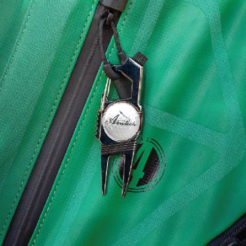 Golf N' Brew 2-Prong Divot Tool with Removable Ball Marker Golf N' Brew 2-Prong Divot Tool with Removable Ball Marker