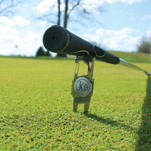 Golf N' Brew 2-Prong Divot Tool with Removable Ball Marker Golf N' Brew 2-Prong Divot Tool with Removable Ball Marker