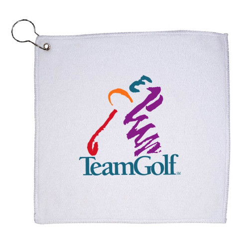 Custom Logo Golf Towel - Full Color Imprint Custom Logo Golf Towel - Full Color Imprint