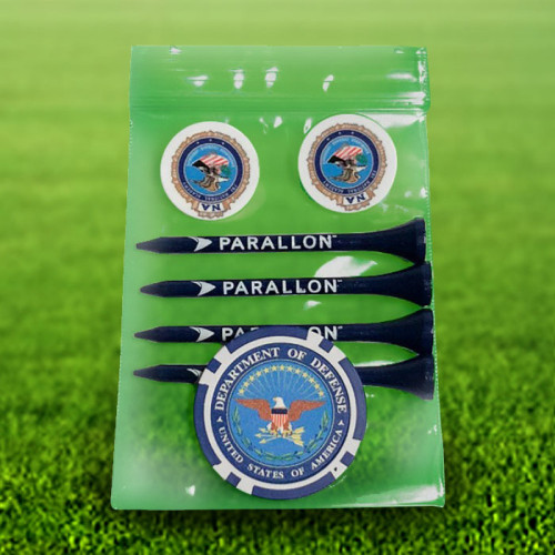 Custom Golf Tee Poly Pack - 421PC