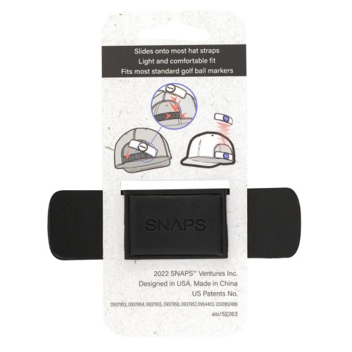 Snaps Golf Hat Strap Clip Snaps Golf Hat Strap Clip