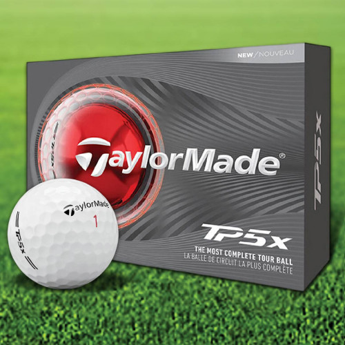 TaylorMade TP5x 2026 Custom Logo Golf Balls / Dozen TaylorMade TP5x 2026 Custom Logo Golf Balls / Dozen