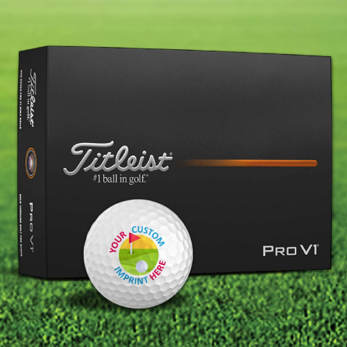 Titleist Pro V1 Custom Logo Golf Balls / Dozen Titleist Pro V1 Custom Logo Golf Balls / Dozen