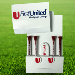 Custom Golf Tee Packets