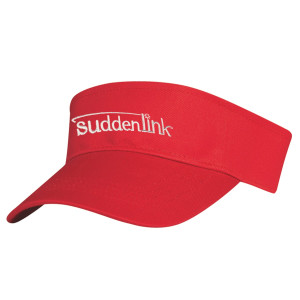 Cotton Twill Embroidered Visor