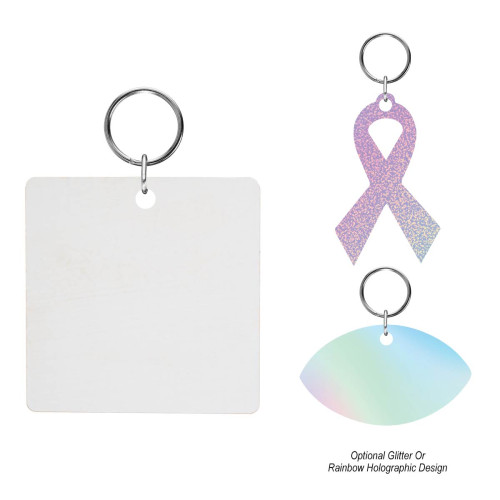 Custom Shape 4" Acrylic Key Tag