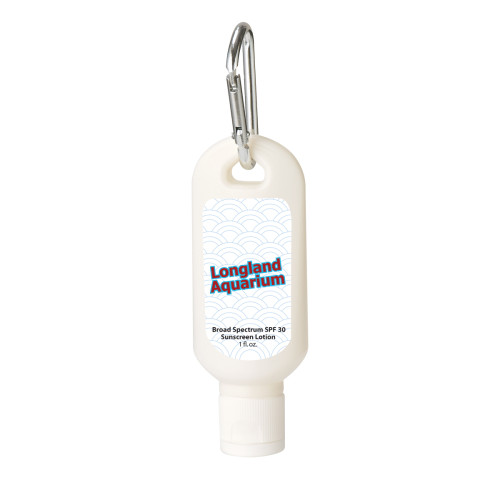 1oz SPF 30 Sunscreen with Carabiner 1oz SPF 30 Sunscreen with Carabiner