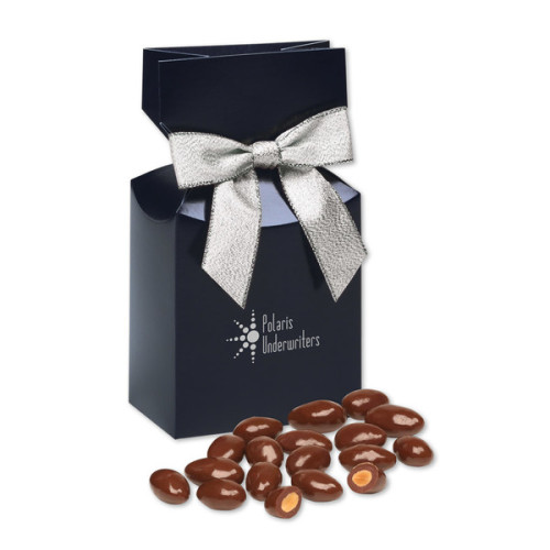 Chocolate Covered Almonds in Gift Box with Bow
