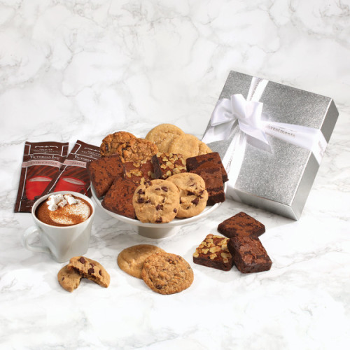 Cookies, Brownies & Hot Cocoa Gift Box