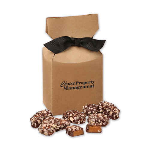 English Butter Toffee in Gift Box with Bow English Butter Toffee in Gift Box with Bow