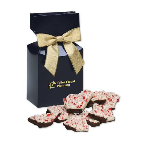 Peppermint Bark in Gift Box with Bow