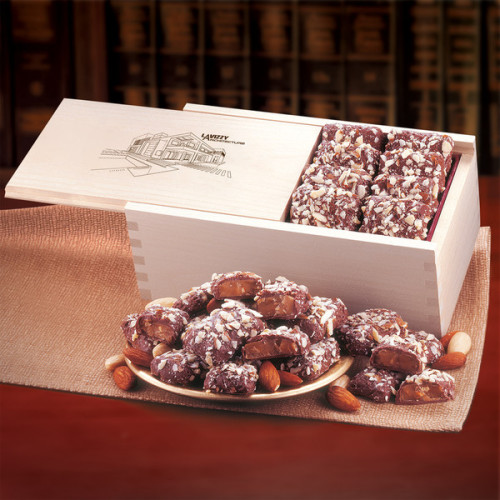 Wooden Collector's Box with English Butter Toffee Wooden Collector's Box with English Butter Toffee