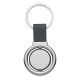 Circular Metal Spinner Key Tag