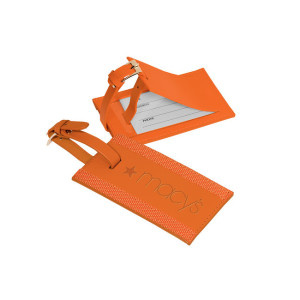 Leeman Majestic Leather Luggage Tag