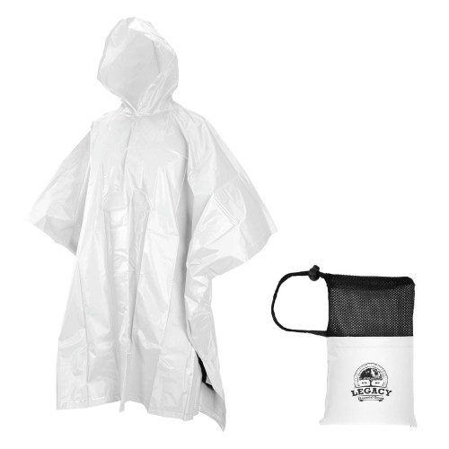 PEVA Poncho with Drawstring Pouch PEVA Poncho with Drawstring Pouch