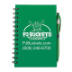 Plastic Spiral Bound Journal with Pen