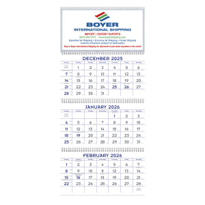 Triumph® Calendars 2026 Blue & Grey Commercial Planner