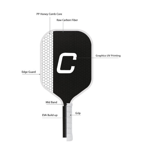 Ultimate NitroStrike Pro Carbon Fiber Pickleball Kit